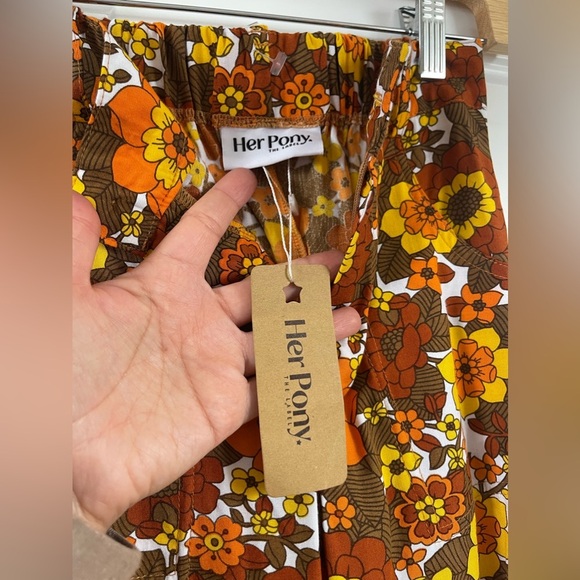 NWT Her Pony The Label Margaux High Waist Pants Australian Size 6 (Small). - Picture 5 of 8